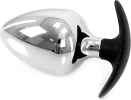 Kiotos - Sucker RVS Buttplug BIG-S 60 mm Met Siliconen Voetje — thumbnail 1