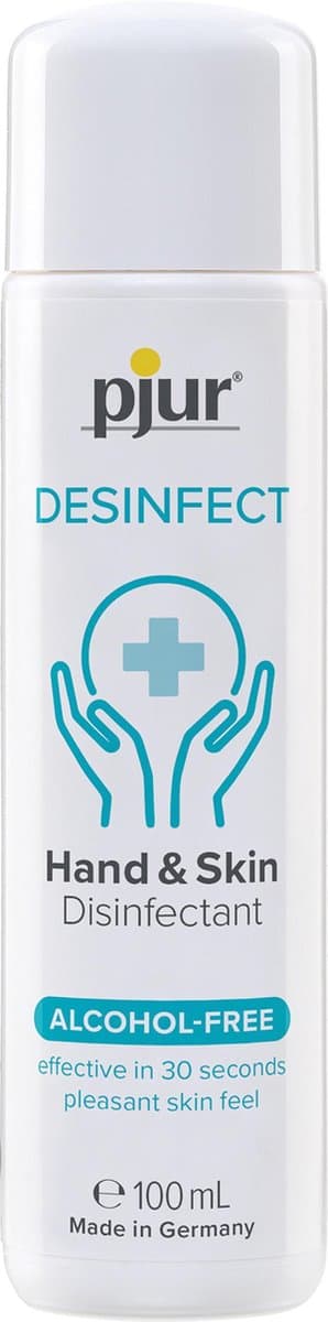 Pjur - Desinfect Hand & Skin Disinfictant 100 ml — afbeelding 1