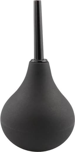 LOUZIR | Silicone bulb | Anale douche | Anaal douche | Anaal spoelen | Intieme shower | Anale cleaner | Geschikt voor anaal en vaginaal gebruik | Zwart | 90 ml — thumbnail 2