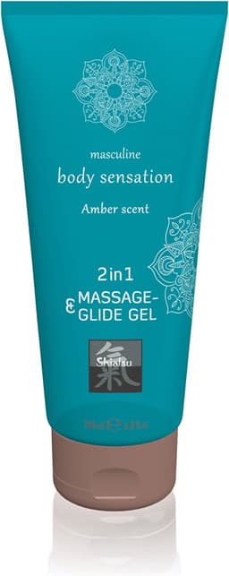 Massage- & Glide Gel 2 in 1 - Amber — thumbnail 3