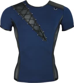 Stijlvolle Mannen Shirt met Fetish Elementen — thumbnail 5