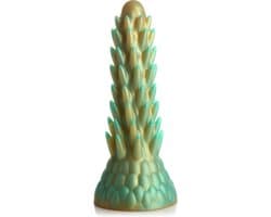 Stegosaurus Spiky Reptiel Dildo - Groen