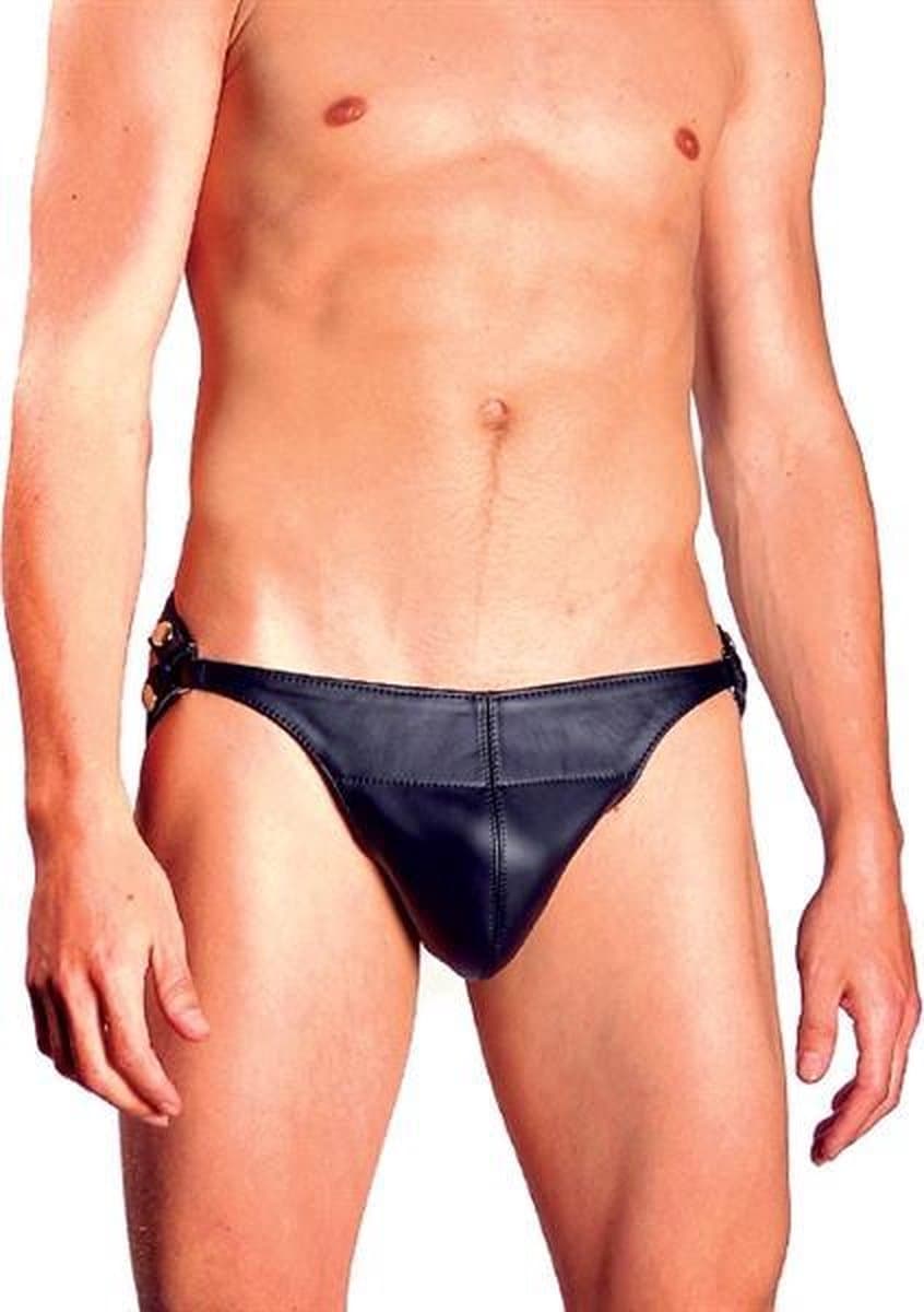 Mister b leather posing pouch one belt plain — afbeelding 1