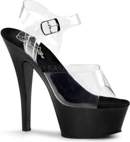 EU 39 = US 9 | KISS-208 | 6 Spike Heel P/F Sandal — thumbnail 1