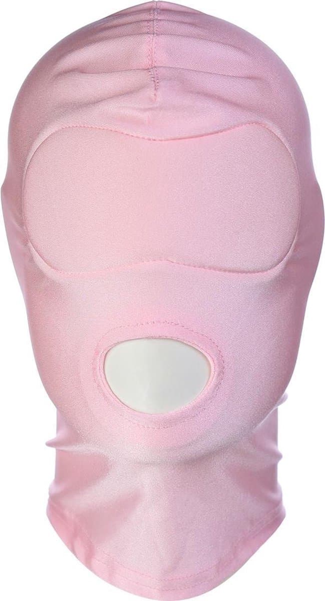 Banoch - Mask/1 hole Pink - Spandex Masker - BDSM - Roze — afbeelding 1