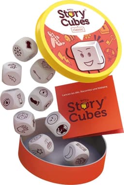 Verhalen Dobbelspel - Fantasie Spel - Creatief Vertellen - 54 Symbolen - 9 Dobbelstenen - Assortiment — thumbnail 2