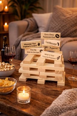 Erotisch Blokken Spel - Game - Spel - Seks - Sex - Date - Koppel - 24 stuks — thumbnail 3