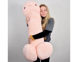MikaMax Penis Bodypillow – Piemel Knuffel – Piemel Decoratie - XL - Vanilla - 1 Meter