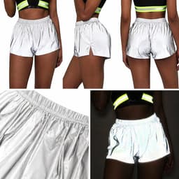 Dames Reflecterend Short - Zilver - Korte broek — thumbnail 5