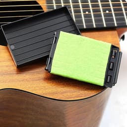 Snaarreiniger Gitaar - Instrument Onderhoud - Snaren Schoon Houden - Verwijdert Zweetvlekken - 10x6.5x2.1cm - Niet Gespecificeerd — thumbnail 2