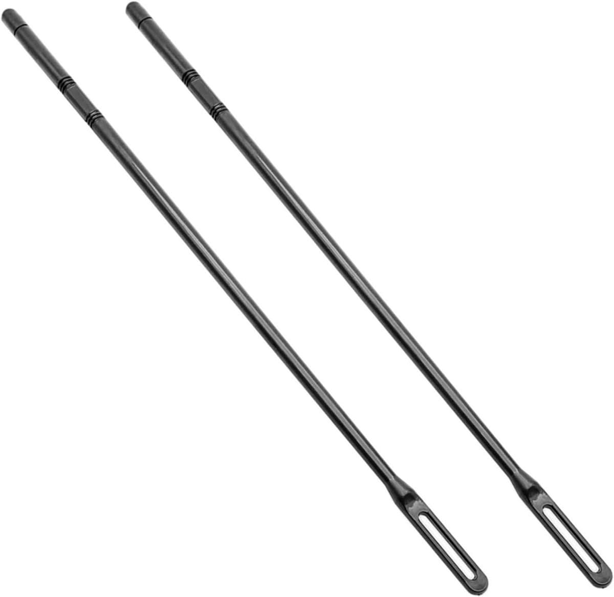 Reinigingsstokken Fluit - Blokfluit Onderhoud - Instrument Verzorging - Gladde Kunststof - 34.5 cm - Zwart — afbeelding 1