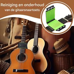 Snaar Reiniger - Instrument Onderhoud - Muziek Apparatuur - Diepe Penetratie Reiniging - 10x6.5x2.1cm - Multicolor — thumbnail 4
