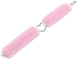 Smart Moves - Love Collar - Kunstbont - Hartvormige Ring - Roze — thumbnail 2