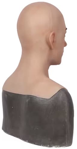 Realistisch Mannenmasker Siliconen – Full Head Gezichtsmasker – Cosplay & Halloween- Gezicht Man- — thumbnail 2