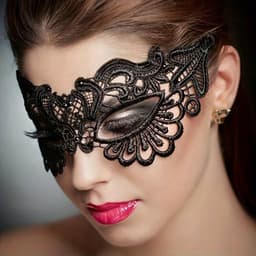 Quick Relief Erotic Mask™ - Erotisch Masker - Venetiaans Masker - Masquerade Masker - Gemaskerd Bal - Galamasker - Zwart — thumbnail 1