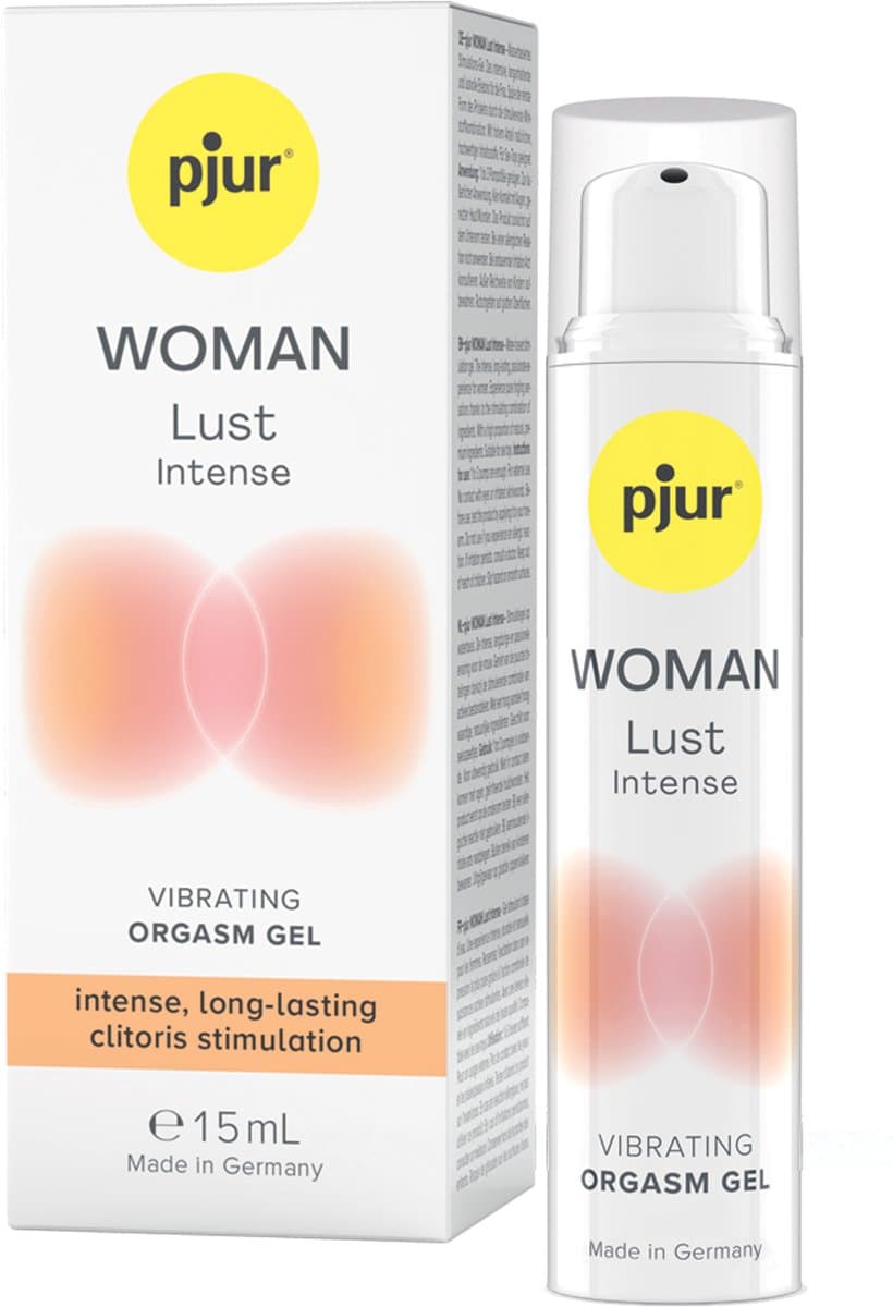 pjur - WOMAN Lust Intense - Vibrating Orgasm Gel - 15 ml — afbeelding 1