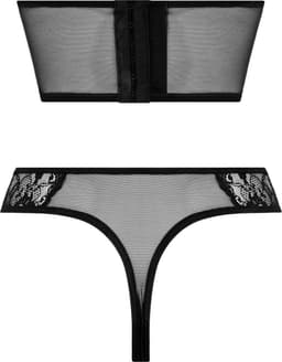 Christine le Duc - Half Korset & String - Lingerie Erotisch - Tiara - S — thumbnail 2