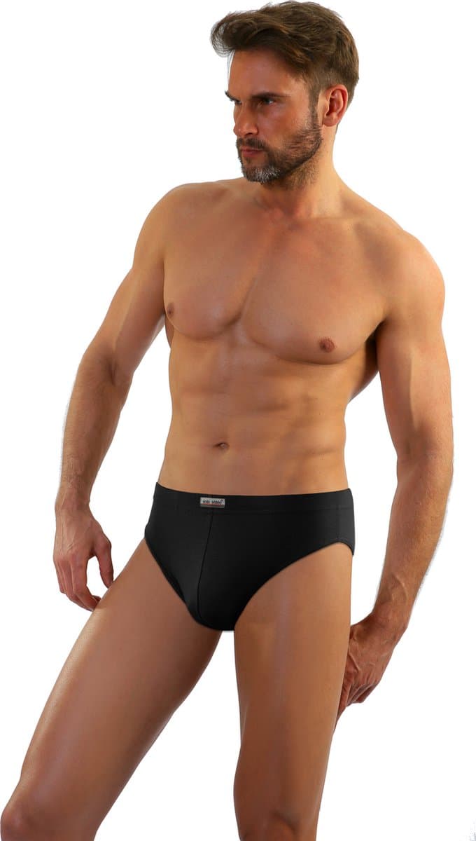 Sesto senso- Leopard- slipje - katoen- donkergrijs XXL — afbeelding 1