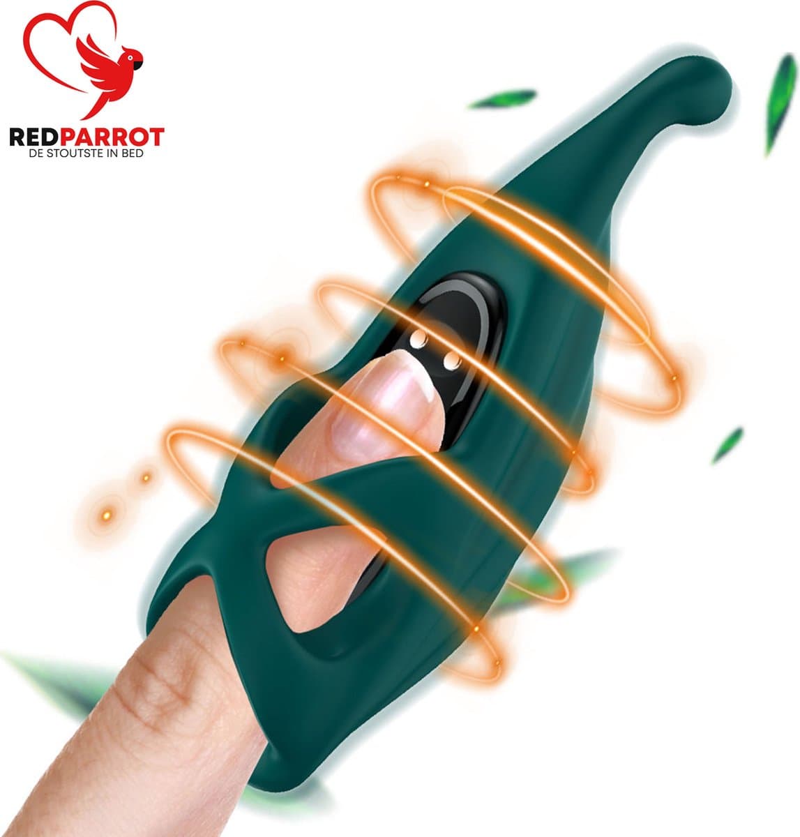 High-end vinger vibrator - Vingeren - G-spot - Clitoris - 9 vibratiestanden - USB - Waterdicht — afbeelding 1