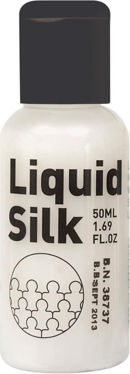 Liquid Silk - Sex Lube - Hybride Glijmiddel - Veilig voor Condooms - Ook voor Massage 50 ml — thumbnail 1
