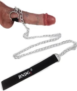 BNDGx® BDSM string - Onesize - voor mannen met lijn - rollenspel kleding SM Erotische Sexy Lingerie voor koppels - Zwart mannen ondergoed slip — thumbnail 1