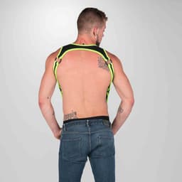 665 Neoprene - Riemenbody - Bretels Heckler Harness - Zwart/Groen - Maat L/XL — thumbnail 4