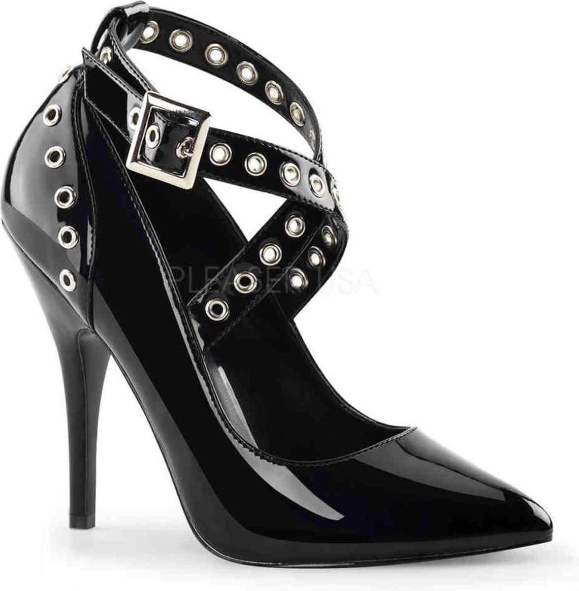 Pleaser - SEDUCE443 Hoge hakken - US 7 - 37 Shoes - Zwart — afbeelding 1