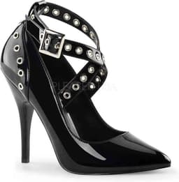 Pleaser - SEDUCE443 Hoge hakken - US 7 - 37 Shoes - Zwart — thumbnail 1