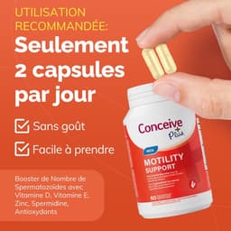 Conceive Plus Motility Bundle – Supplement voor mannelijke vruchtbaarheid – 60 capsules per product — thumbnail 5