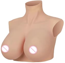Norvia - Realistische siliconen nep borsten cup D- Travestiet - Crossdresser - Prothese - Bodyshape - Transgender - Drag — thumbnail 1
