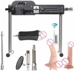 Happyment Neukmachine Voor Mannen & Vrouwen - Fuck Machine Verstelbaar - Sex Machine - Inclusief Dildo’s, Pocket Pussy & Verlengstukken — thumbnail 1