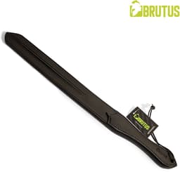 BRUTUS Leather Two Finger Whip II - Dubbele impact — thumbnail 1