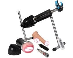 Lifero Sex machine - Stotende Dildo - Mannen en vrouwen - Sex speeltjes - Inclusief Dildo’s, Pussy & Verlengstukken - Verstelbaar