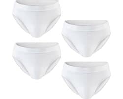 Bamboe Ondergoed voor Mannen - 4-Pack Comfortabele Slips, Antibacterieel en Ademend, Verkrijgbaar in S-6XL