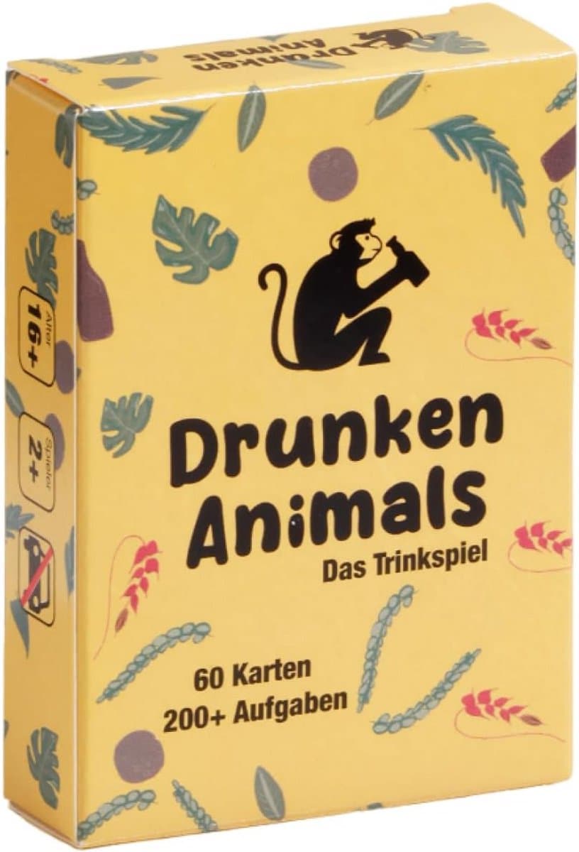 Afwisselend drinkspel met 200 grappige taken op 60 kaarten voor maximaal feestplezier — afbeelding 1