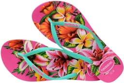 Dames Slippers met Bloemmotief Dunne Bandjes — thumbnail 3