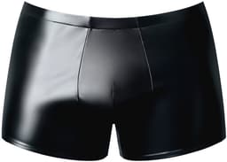 Male Power Sexy Wetlook Pouch Short - Zwart - Maat S — thumbnail 4