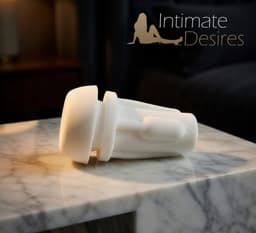 Intimate Desires - Siliconen Sleeve voor New York Masturbator - Geribbelde binnenzijde - Reserve onderdeel — thumbnail 3
