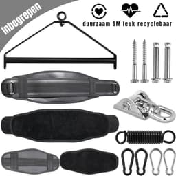 MIRA® Sex Schommel - Sex Stoel - Bondage - Zwart - 43cm x 24cm x 11cm — thumbnail 5