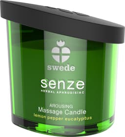 Massageolie Kaars Variatiepak 3 st Swede Arousing Citroen Eucalyptus — thumbnail 4