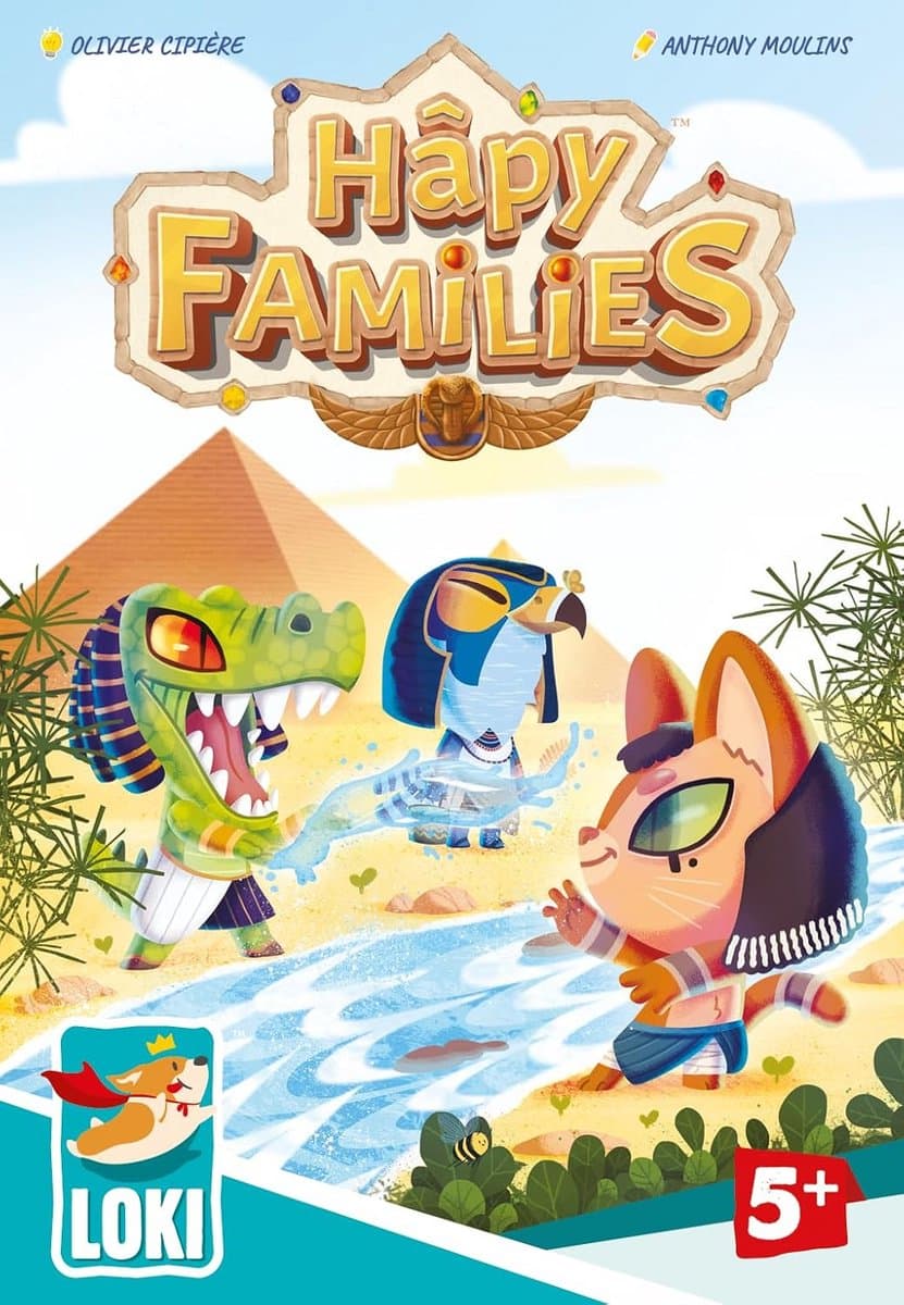 Familiespel met Goden en Piramide Thema — afbeelding 1