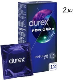 Durex Condooms - Performa - Extended Pleasure - 24 Stuks (2x12 stuks) - Discreet Verzonden - Met Kwantumkorting — thumbnail 2