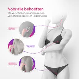 Pure Pleasure ® Vibrators voor Vrouwen - Luchtdruk Vibrator - 10 Zuigstanden – Clitoris Stimulator voor Vrouwen – Oplaadbaar & Fluisterstil – Roze — thumbnail 4