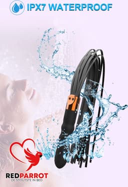 Dildo vibrator met zweep - BDSM - 10 standen - USB — thumbnail 2