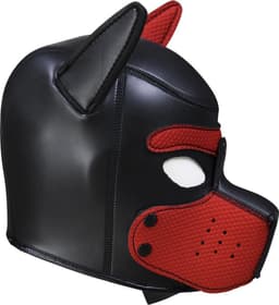 Banoch - Lindo Perrito Rojo Neoprene - honden masker puppy play rood neopreen — thumbnail 2