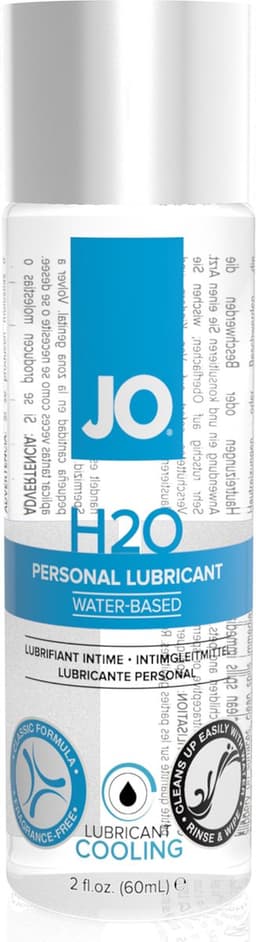 JO H2O Cooling - Glijmiddel op Waterbasis - 60ml — thumbnail 1