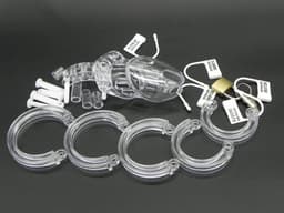 Chastity Cage - kuisheidskooi - voor mannen - Prolink Novelties® Plastic Small nr. 10 — thumbnail 2