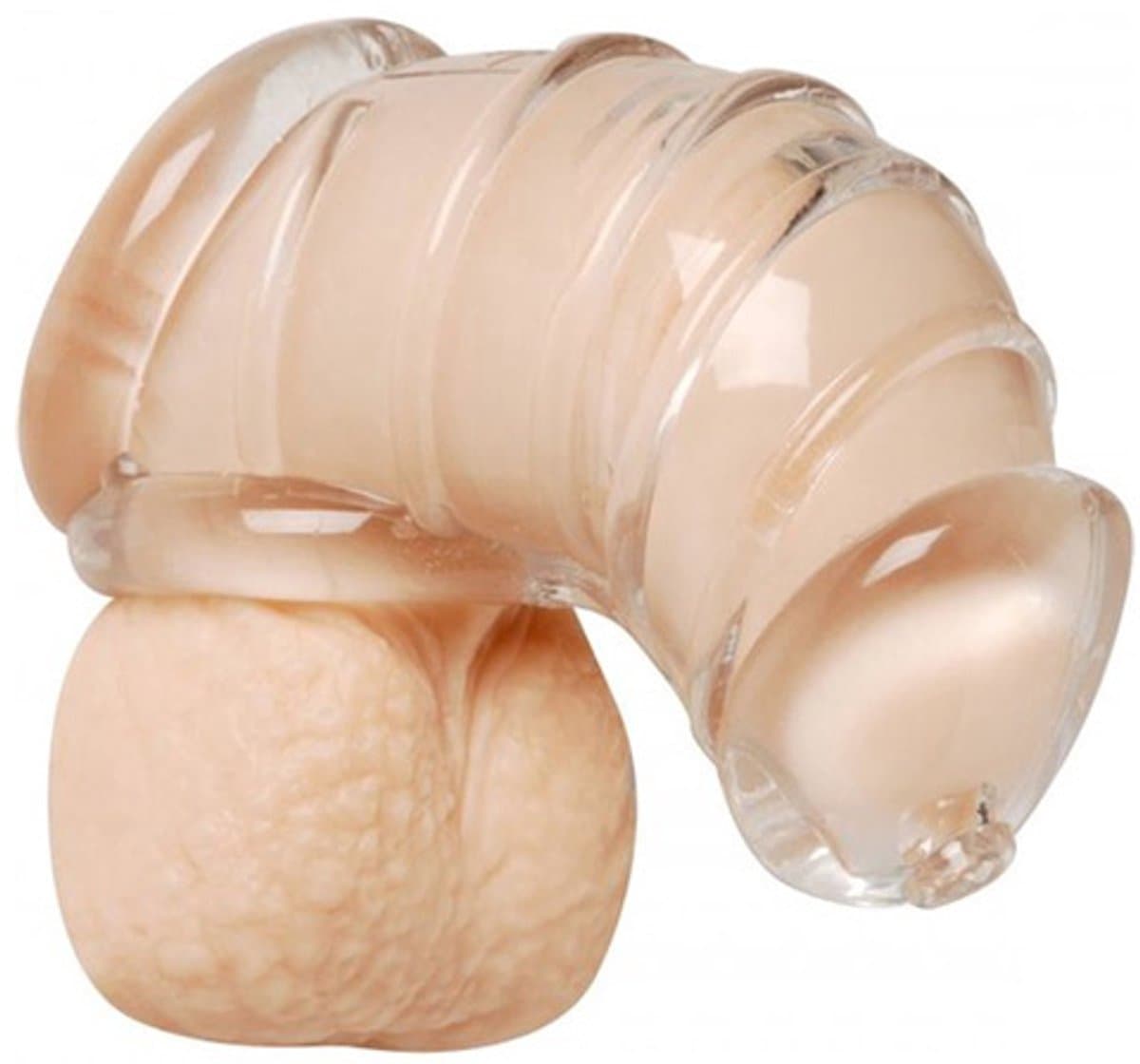 Kuisheidskooi Transparant - Peniskooi - Doorzichtig - Penis - Small / Medium — afbeelding 1