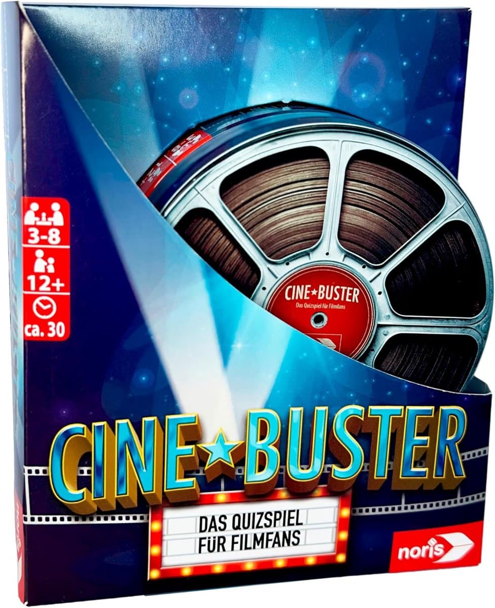 Filmquiz Cine Buster - Snelheid en Kennis Testen voor 3-8 Spelers vanaf 12 Jaar — afbeelding 1