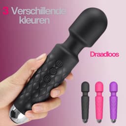 Loiss - Paars - Personal Massager & Magic Wand Vibrator - G Spot Vibrator & Clitoris Stimulator - Stille Vibrators voor Vrouwen – Sex Toys ook voor Koppels - Erotiek — thumbnail 5
